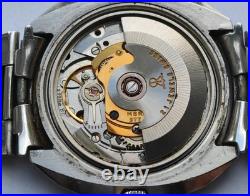 REVUE THOMMEN ref. S7723B MEN wristwatch S77/28 with bracelet for parts or repair