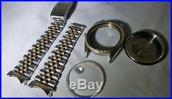 ROLEX Datejust Men Yellow Gold Stainless Steel oyster Perpetual parts/repair NR