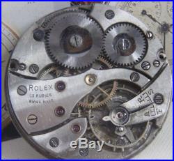 ROLEX cal. 540 pocket watch movement for parts/repair