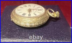 ROSSKOPF Paris 1900 Pocket Watch Man Woman Manual Winding Medal Gold From Repair