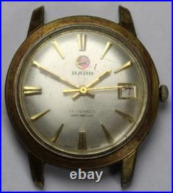 Rado 11760 Seahorse 17j 35mm Date Water-Sealed Watch Parts/Repair