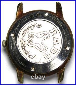 Rado 11760 Seahorse 17j 35mm Date Water-Sealed Watch Parts/Repair