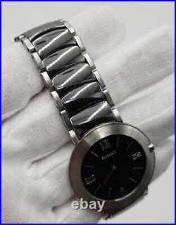 Rado Diastar Men's Silver Tone Quartz Watch FOR PARTS / REPAIR