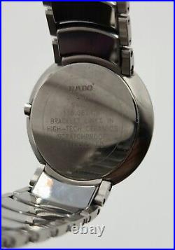 Rado Diastar Men's Silver Tone Quartz Watch FOR PARTS / REPAIR