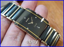 Rado Jubile Quartz Swiss made Ladys Black Dial 160.0381.3 repair Or parts 04401