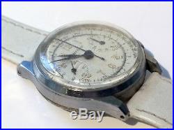 Rare 1940's MATHEY-TISSOT Chronograph LEMANIA 13CH29 17j Mens Watch Parts/Repair