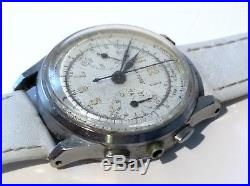 Rare 1940's MATHEY-TISSOT Chronograph LEMANIA 13CH29 17j Mens Watch Parts/Repair