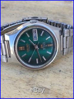 Rare 1974 Vintage Seiko 5216-6040 Seiko LM Special 28800 Mens Watch Parts/repair