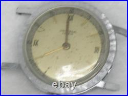 Rare 34mm Universal Geneve Stainless Military Wrist Watch Cal. 265 Parts, Repair