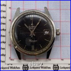 Rare Buren Intra-Matic 1322 Swiss 30 Jewels Automatic Watch Repair Spares Parts
