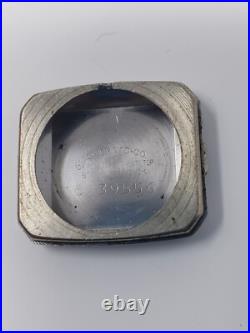 Rare Early Heuer Rectangle mans watch. For Parts or repair