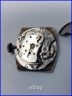Rare Early Heuer Rectangle mans watch. For Parts or repair