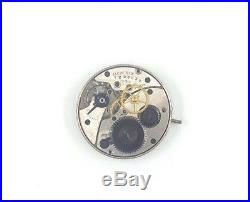 Rare Elgin Military Wwii 539 16j Manual Wind Watch Movement For Parts Or Repair