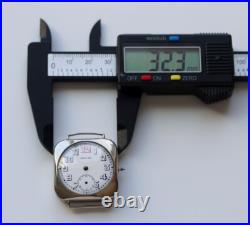 Rare Enicar Trench Watch 15 Jewels Racine Swiss Parts Repair Vintage