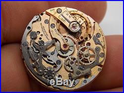 Rare Mido Multi-Centerchrono watch movement cal 1300 17 jewel for parts/repair
