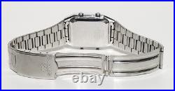 Rare Seiko Running Man D138-4000 Alarm Chronograph Stainless Watch Repair Parts