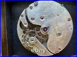 Rare Tiffany & Co High Grade Swiss Pocket Watch Movement #68963 For Repairs 39mm
