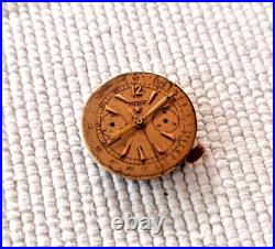 Rare Tissot Caliber 27ch Swiss Chronograph Watch Movement For Repair/parts