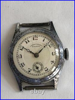 Rare Vintage Eterna Chronometer 15j Watch For Parts Or Repair Rare Vintage Eterna Chronometer 15j Watch For Parts Or Repair