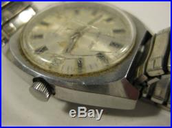 Rare Vintage Neptune Automatic Mens Watch for Parts or Repair C43