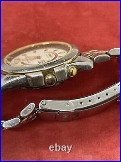 Rare Vintage Seiko Kinetic 5m43-0a29 Month Day Watch Og. Bracelet Parts Repair