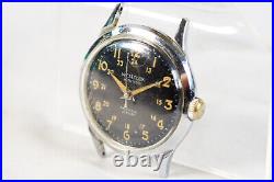 Rare WESTCLOX Military Watch W7-J Calibre Westclox Wristwatch Parts/Repair