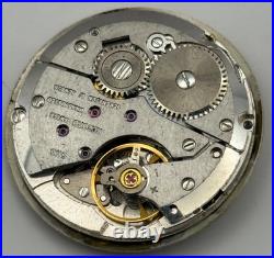Record 6113 Watch Movement De Luxe Manual Wind Vintage Swiss Parts Repair 28.3mm