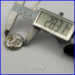 Record 6113 Watch Movement De Luxe Manual Wind Vintage Swiss Parts Repair 28.3mm