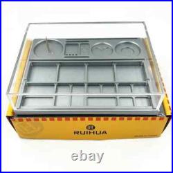 Repair Watch Box Acrylic Transparent Dust Cover Mobile Repair Movement Parts