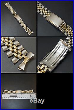 Rolex 14K Yellow Gold & Stainless Steel USA Jubilee Bracelet For Parts Or Repair