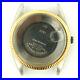 Rolex 1500 2-tone Gold+stainless Steel Mens Watch Holes Case For Parts Or Repair