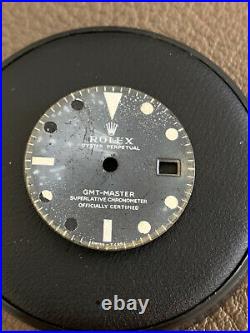 Rolex 1675 GMT Master Dial for Vintage Watch For Parts and Repair MK1 Mark 1