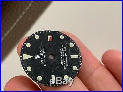 Rolex 1675 GMT Master Dial for Vintage Watch Refinished For Parts and Repair