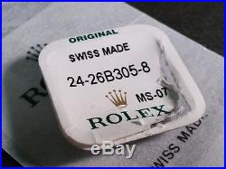 Rolex 24-26B305-8 gold crown, NOS, package damaged, for watch replacement/repair