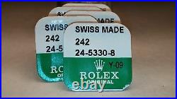 Rolex 24 5330-8 Gold tube with gasket, NEW, Sealed, for watch repair/parts