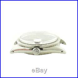 Rolex 6535 Datejust 1972 Black Dial S. S. Head Watch For Parts Or Repairs