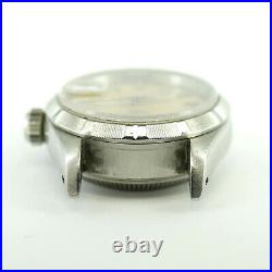 Rolex 69190 Date Gold Dial Stainless Steel Ladies Watch Head For Parts/repairs