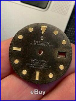 Rolex Black Dial for 16803 16613 Submariner Watch for Parts Projects Repair