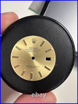 Rolex Champagne Dial for Datejust Watch 16013 16233 For Parts Repair