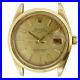 Rolex Date 1503 Automatic Gold Dial 14k Gold Mens Watch Head For Parts/repairs