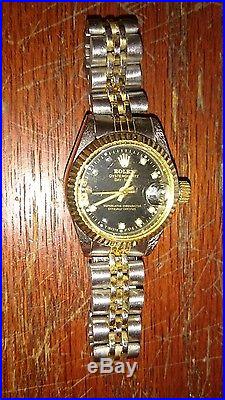 Rolex Day-Date Oysterquartz Wrist Watch for PARTS OR REPAIR SEE DESCRIPTION