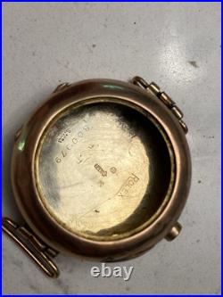 Rolex Ladies vintage 9K Gold Watch parts for repair
