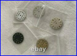 Rolex Lot of Dials for Vintage Watch Parts Projects and Repairs