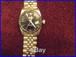 Rolex Oyster Perpetual Men's Day/Date watch for repair or parts