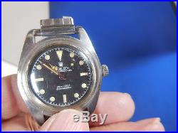 Rolex Oyster Perpetual Wristwatch Submariner For Parts Or Repair