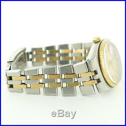 Rolex Oysterquartz Datejust 17013e Gold Dial 1982 2-tone S. S. Watch For Repairs