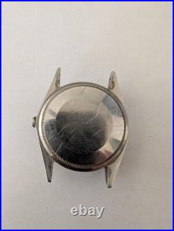 Rolex Stainless Steel1501 Watch Case For Parts Or Repairs Serial 231xxxx