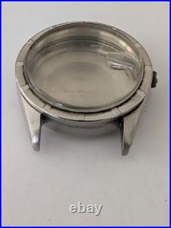 Rolex Stainless Steel1501 Watch Case For Parts Or Repairs Serial 231xxxx
