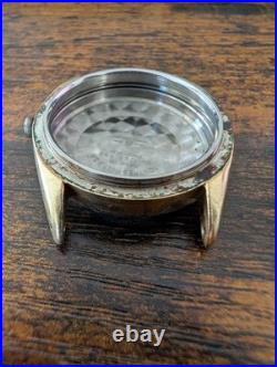 Rolex Stainless Steel1550 Watch Case For Parts Or Repairs Serial Not Visible Rolex Stainless Steel1550 Watch Case For Parts Or Repairs Serial Not Visible