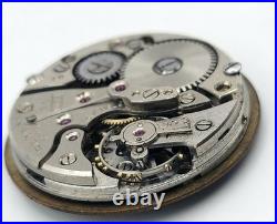 SB1-H5 Bulova 10AK Military 16J Watch Movement Black Dial & Hands Parts/Repair SB1-H5 Bulova 10AK Military 16J Watch Movement Black Dial & Hands Parts/Repair
